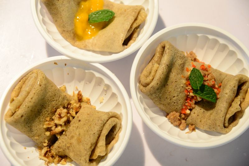 bánh xèo kiểu Nhật